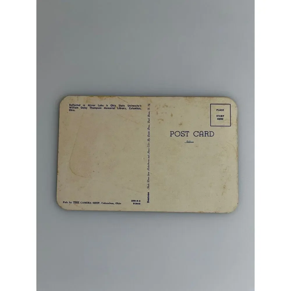 Vtg 1951 Ephemera Souvenir Set (6) Ohio State Univ Dextone Kodachrome Ansco SEE